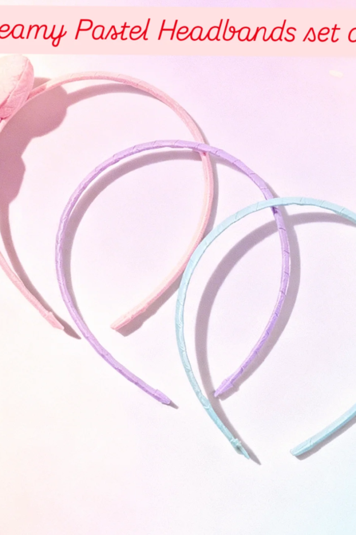 Dreamy Pastel Headbands Set