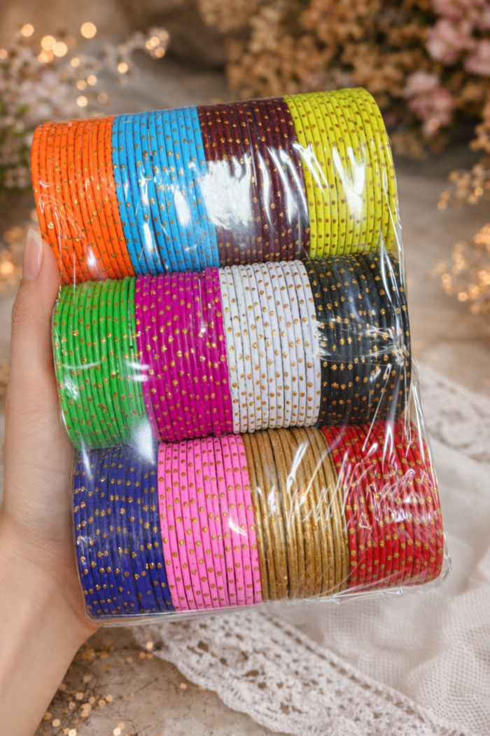 Alternative view of Noor e Bahar Bangles Set