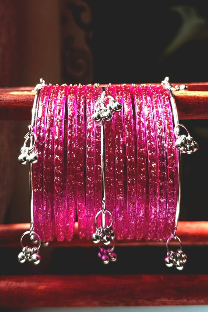 Arzoo Bangles Set Pink