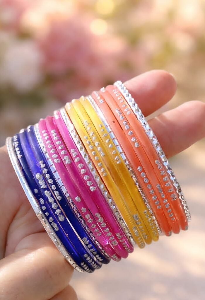 Multi color churi set