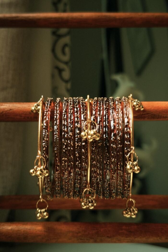 Arzoo Bangles Set Maroon